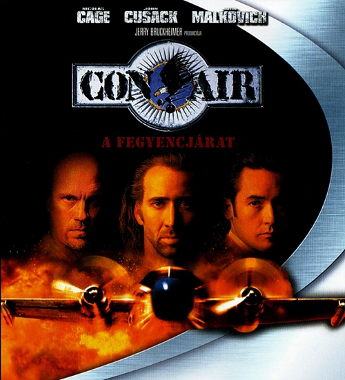 Con Air - A fegyencjárat *Magyar kiadás - Antikvár - Kiváló állapotú* Blu-ray