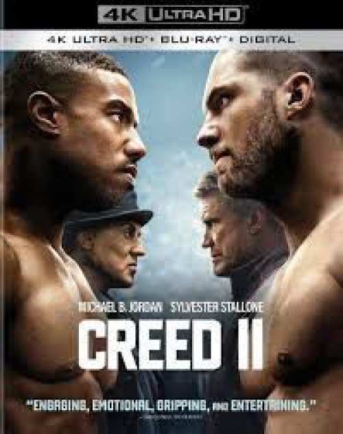 Creed II. (4K UHD Blu-ray + Blu-ray) *Magyar kiadás - Antikvár - Kiváló állapotú* Blu-ray