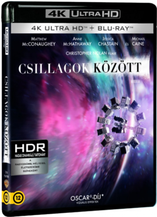 Csillagok között (4K Ultra HD (UHD) + Blu-ray) Blu-ray + 4K Blu-ray