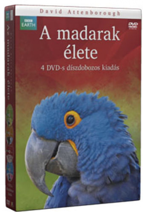 David Attenborough - A Madarak Élete (4 DVD) DVD David Attenborough - A Madarak Élete (4 DVD) DVD