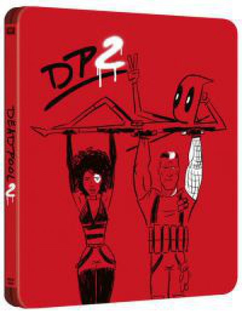Deadpool 2. (mozi- és bővített változat) - limitált, fémdobozos változat (2 Blu-ray steelbook) Blu-ray Deadpool 2. (mozi- és bővített változat) - limitált, fémdobozos változat (2 Blu-ray steelbook) Blu-ray