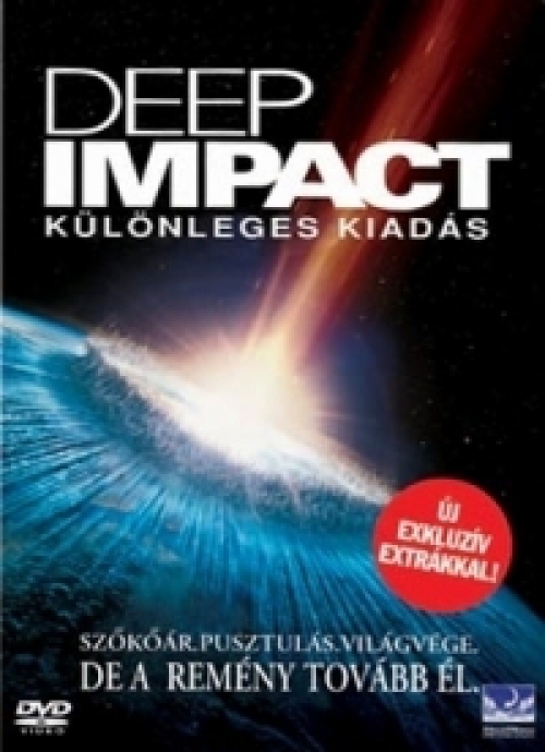 Deep Impact *Szinkronizált* *Robert Duval - Morgan Freeman - Antikvár - Kiváló állapotú* DVD