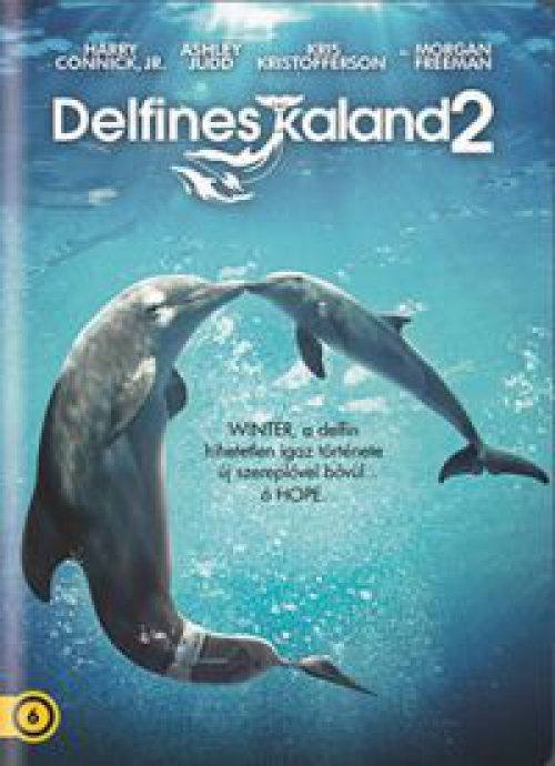 Delfines kaland 2. *Ashley Judd - Morgan Freeman - Antikvár - Kiváló állapotú* DVD