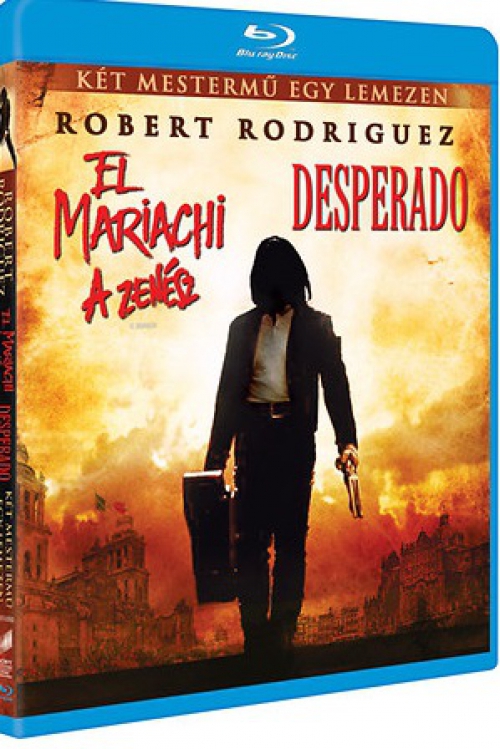 Desperado / El Mariachi *A 2 film egy lemezen* *Magyar kiadás - Antikvár - Kiváló állapotú* Blu-ray