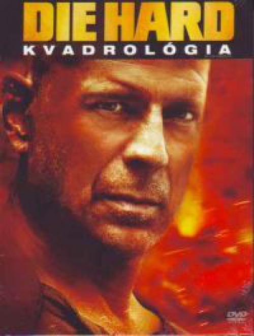 Die Hard 1-4. Gyűjtemény (4 DVD) *Szinkronos* *Kvadrológia* *Antikvár-Kiváló állapotú* DVD