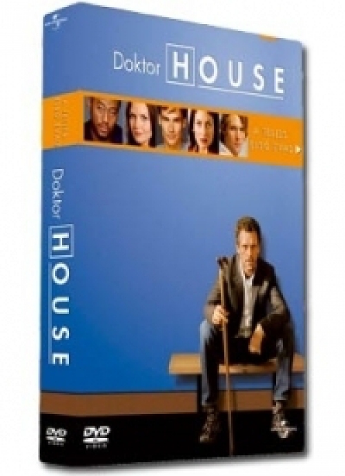 Doktor House 1. Évad (6 DVD) *Antikvár-Közepes állapotú* DVD