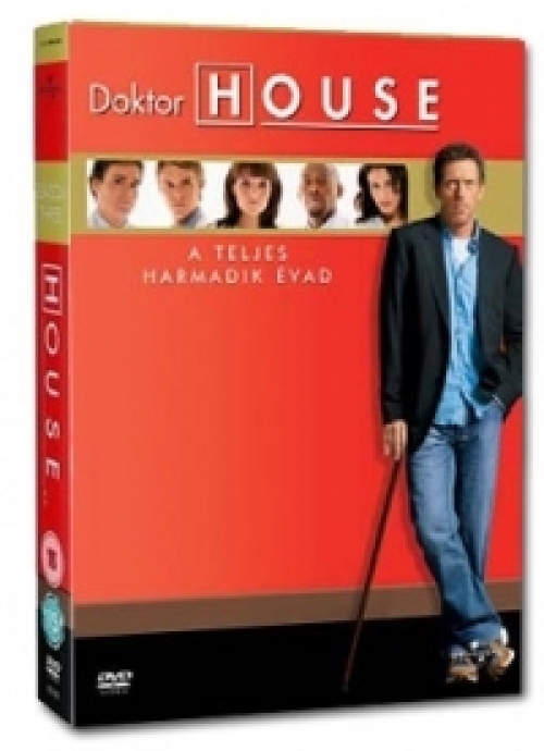 Doktor House 3. Évad (6 DVD)  *Antikvár-Kiváló állapotú* DVD