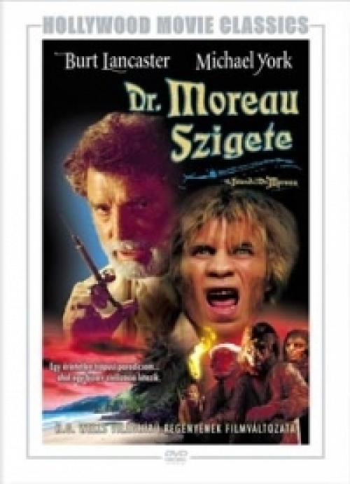 Dr.Moreau szigete *1977* *Antikvár-Kiváló állapotú* DVD