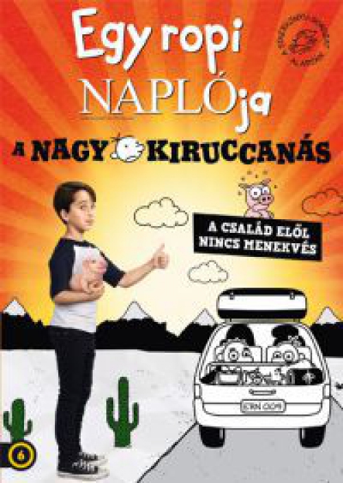 Egy ropi naplója - A nagy kiruccanás *Antikvár - Kiváló állapotú* DVD