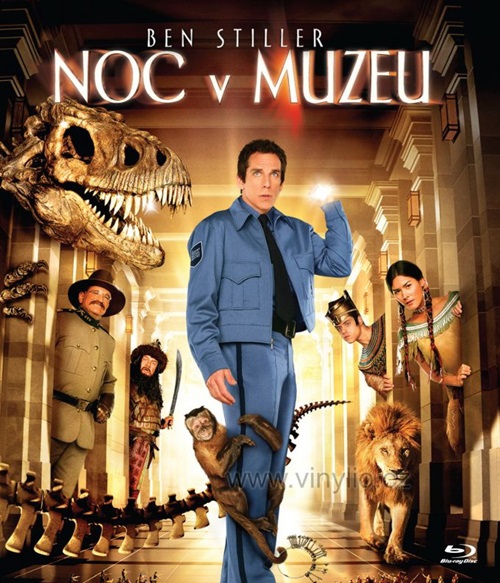 Éjszaka a múzeumban 1.  *Magyar szinkronnal - Import* Blu-ray