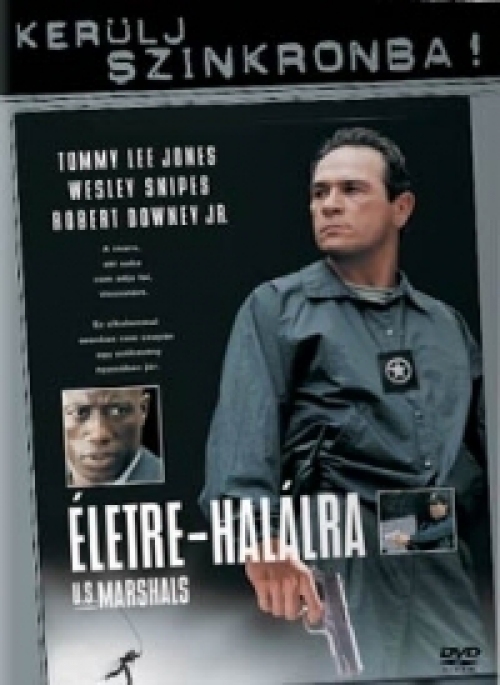 Életre-halálra *Szinkronizált - Tommy Lee Jones - Wesley Snipes* *Antikvár - Kiváló állapotú* DVD