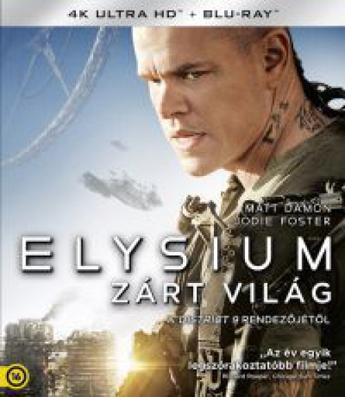 Elysium - Zárt világ (4K UHD + Blu-ray) Blu-ray Elysium - Zárt világ (4K UHD + Blu-ray) Blu-ray