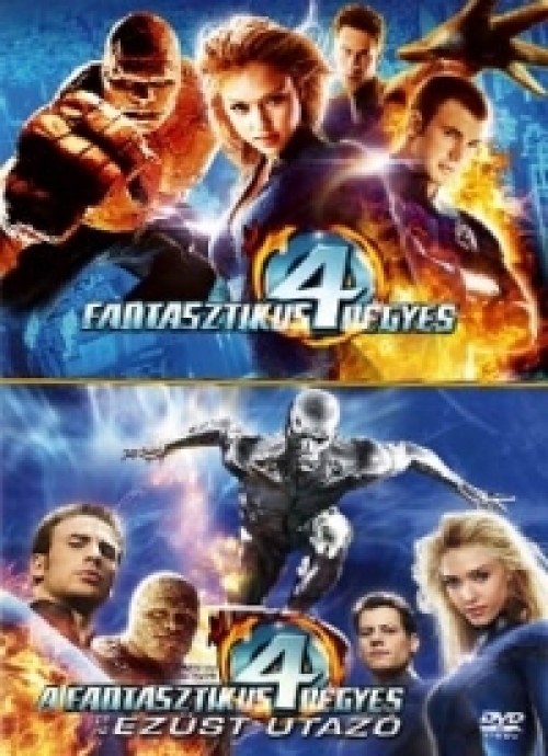 Fantasztikus négyes 1-2 *Páros* (2 DVD) *Antikvár - Kiváló állapotú* DVD