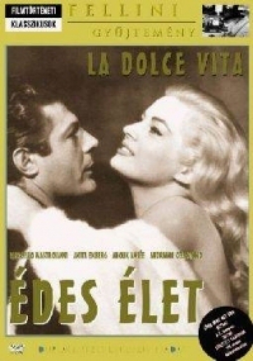 Fellini - Édes élet *Marcello Mastroianni - Anita Ekberg - Antikvár - Kiváló állapotú* DVD