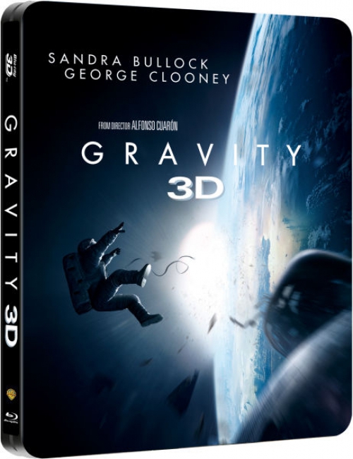 Gravitáció  *Limitált, fémdobozos változat* *Antikvár - Kiváló állapotú* 2D és 3D Blu-ray