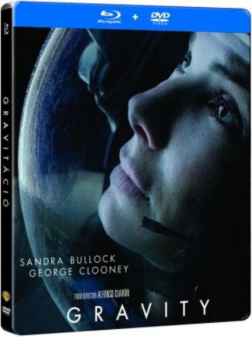 Gravitáció - limitált, fémdobozos változat (Blu-ray + DVD) *Antikvár-Kiváló állapotú-Magyar kiadás* Blu-ray