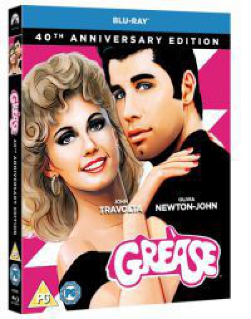 Grease - 40 éves jubileumi változat *Magyar kiadás-Antikvár-Kiváló állapotú* Blu-ray