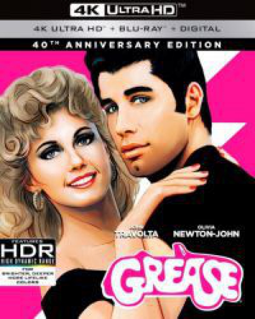 Grease - 40 éves jubileumi változat Blu-ray + 4K Blu-ray Grease - 40 éves jubileumi változat Blu-ray + 4K Blu-ray