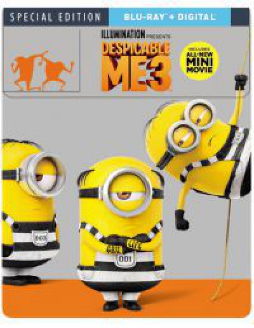 Gru 3. - limitált, fémdobozos változat - limitált, fémdobozos változat (steelbook) *Antikvár - Kivá 2D és 3D Blu-ray Gru 3. - limitált, fémdobozos változat - limitált, fémdobozos változat (steelbook) *Antikvár - Kivá 2D és 3D Blu-ray