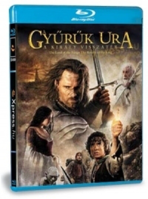 Gyűrűk ura - A király visszatér *Magyar kiadás-Antikvár-Kiváló állapotú* Blu-ray