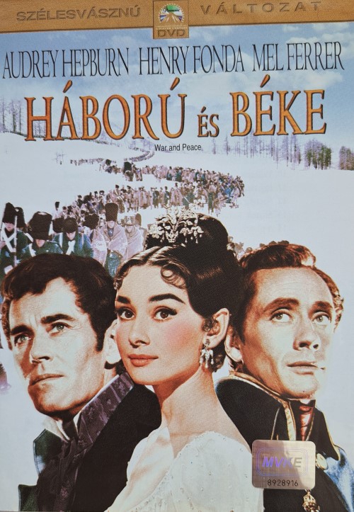 Háború és béke (1956) *Magyar kiadás* *Audrey Hepburn - Henry Fonda - Antikvár - Kiváló állapotú* DVD