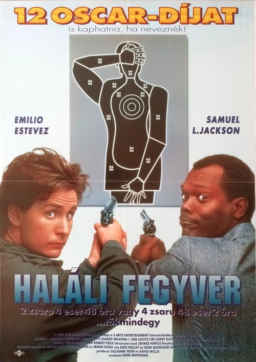 Haláli fegyver *Emilio Estevez - Samuel L. Jackson - Antikvár - Kiváló állapotú* DVD