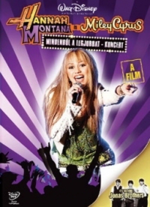 Hannah Montana - Mindenből a legjobbat koncert *Antikvár - Kiváló állapotú* DVD