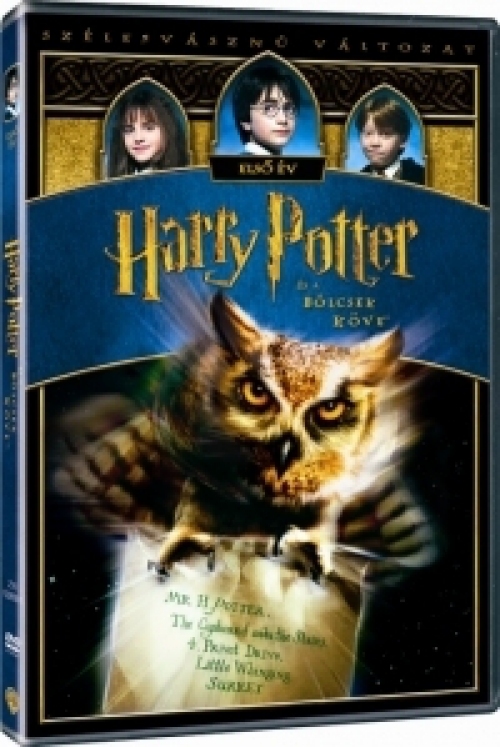 Harry Potter és a Bölcsek köve (1 DVD) *Antikvár - Kiváló állapotú* DVD