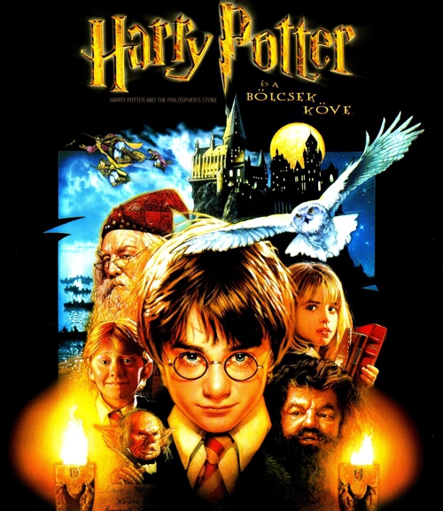 Harry Potter és a bölcsek köve *Magyar kiadás - Antikvár - Kiváló állapotú* Blu-ray