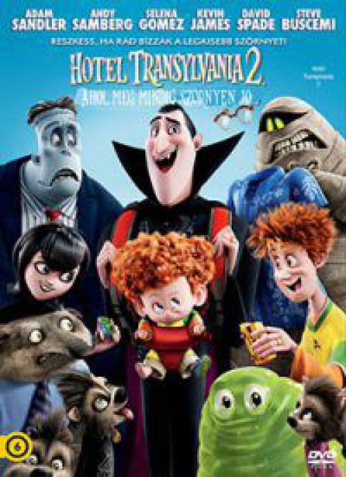 Hotel Transylvania 2. - Ahol még mindig szörnyen jó *Antikvár - Kiváló állapotú* DVD