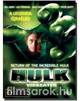 Hulk visszatér DVD