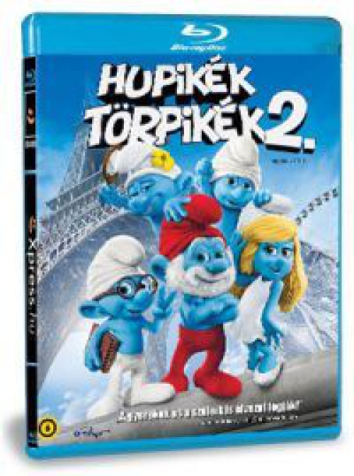 Hupikék törpikék 2.  *Magyar kiadás - Antikvár - Kiváló állapotú* Blu-ray