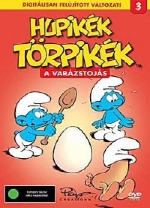 Hupikék törpikék 3. - A varázstojás DVD Hupikék törpikék 3. - A varázstojás DVD