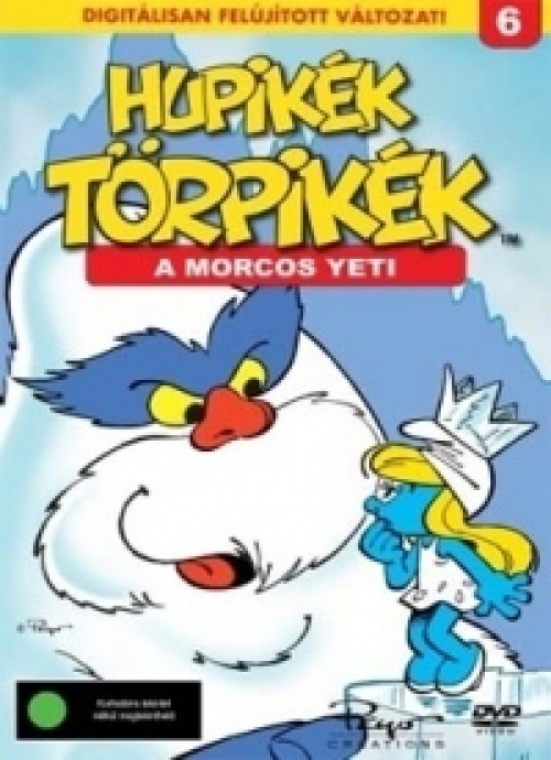 Hupikék törpikék 6. - A morcos Yeti DVD Hupikék törpikék 6. - A morcos Yeti DVD