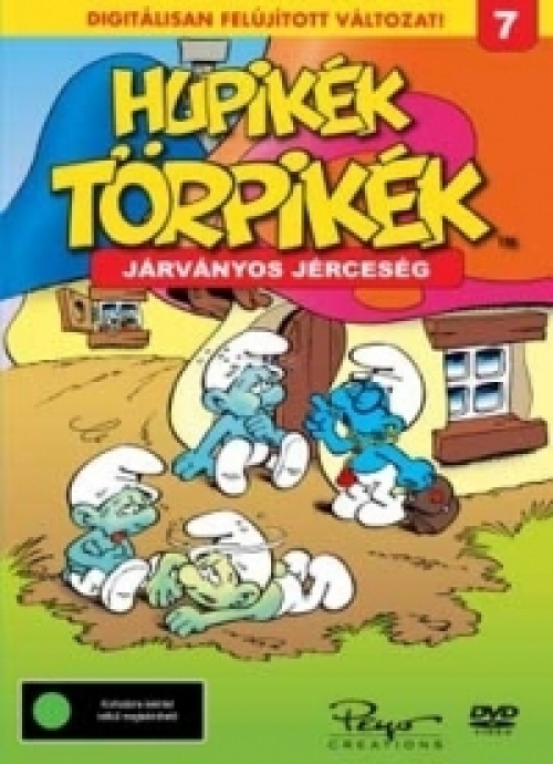 Hupikék törpikék 7. - Járványos Jérceség DVD Hupikék törpikék 7. - Járványos Jérceség DVD