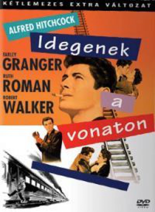 Idegenek a vonaton (2 DVD) *Alfred Hitchcock* *Antikvár - Kiváló állapotú* DVD