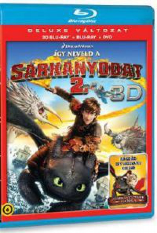 Így neveld a sárkányodat 2. (Blu-ray 3D+BD+DVD) Blu-ray Így neveld a sárkányodat 2. (Blu-ray 3D+BD+DVD) Blu-ray