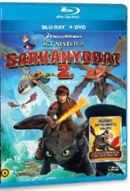 Így neveld a sárkányodat 2. (Blu-ray+DVD) Blu-ray Így neveld a sárkányodat 2. (Blu-ray+DVD) Blu-ray