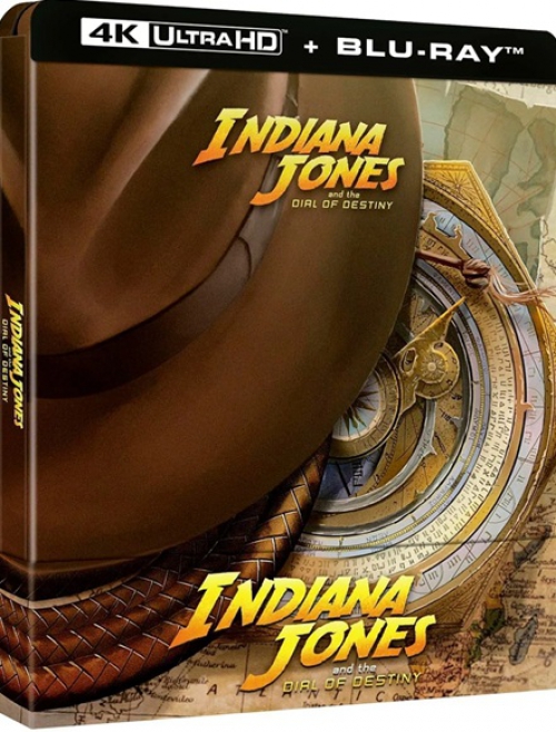 Indiana Jones és a sors tárcsája (4K UHD Blu-ray + BD) - Limitált, fémdobozos kiadás *Angol hangot é Blu-ray