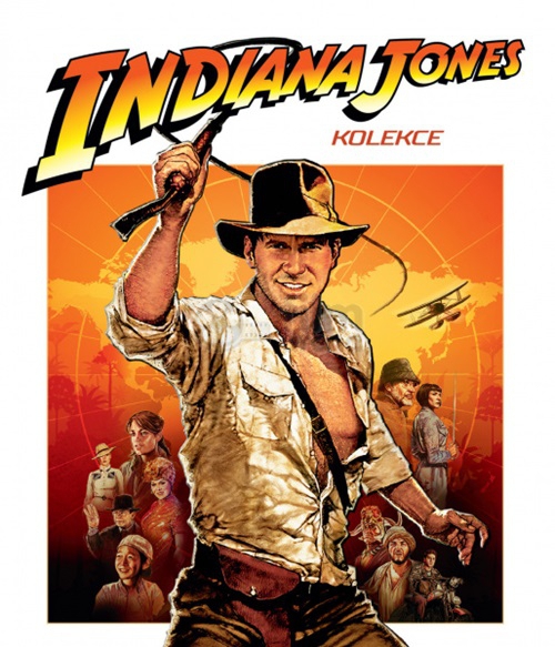 Indiana Jones kalandjai *Tetralógia 1-4.* (4 DVD) DVD Indiana Jones kalandjai *Tetralógia 1-4.* (4 DVD) DVD