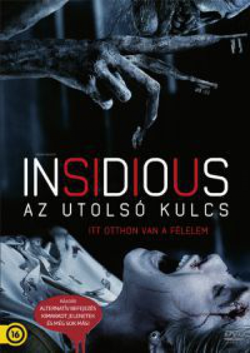 Insidious - Az utolsó kulcs *Antikvár - Kiváló állapotú* DVD