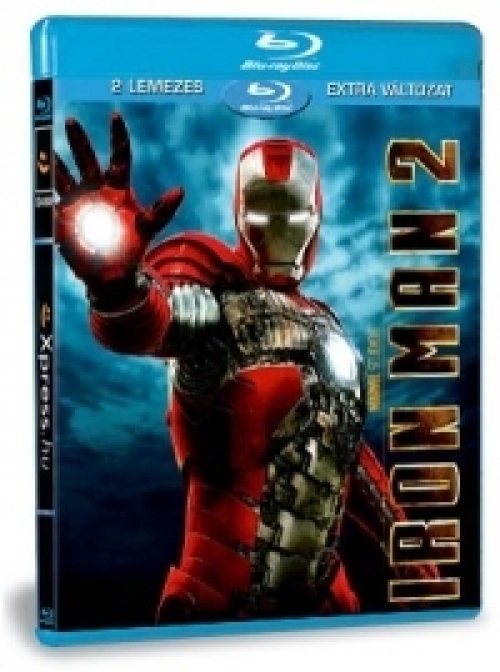 Iron Man - A vasember 2. *Magyar kiadás - Antikvár - Kiváló állapotú* Blu-ray