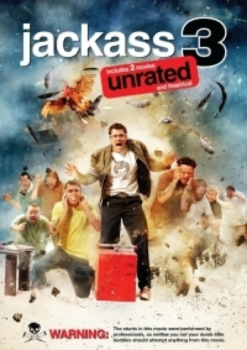 Jackass 3. *Bővített változat* *Antikvár - Kiváló állapotú* DVD