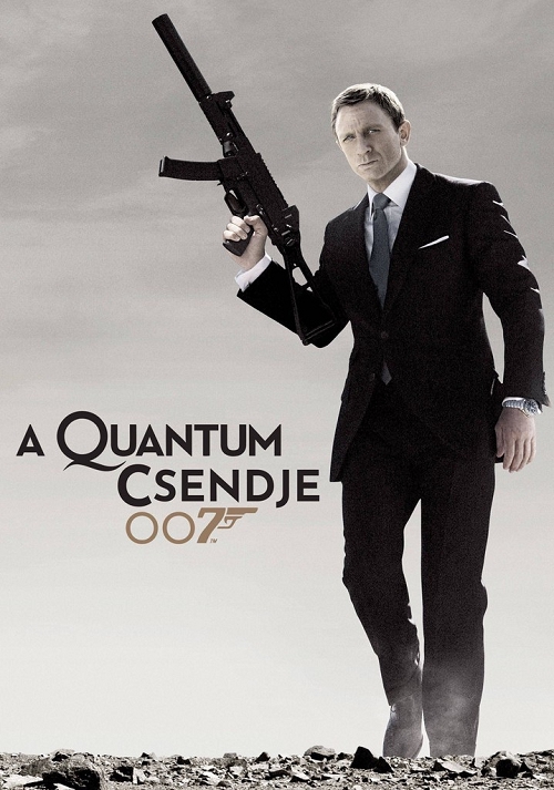 James Bond - A Quantum csendje DVD