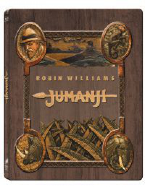 Jumanji (1995)  *Limitált, fémdobozos változat* (steelbook) *Magyar kiadás - Antikvár - Kiváló állap Blu-ray