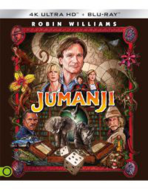 Jumanji (1995) (4K UHD+Blu-ray) *Magyar szinkronnal - Import* Blu-ray Jumanji (1995) (4K UHD+Blu-ray) *Magyar szinkronnal - Import* Blu-ray
