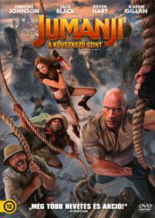 Jumanji - A következő szint *Dwayne Johnson - Jack Black - Antikvár - Kiváló állapotú* DVD