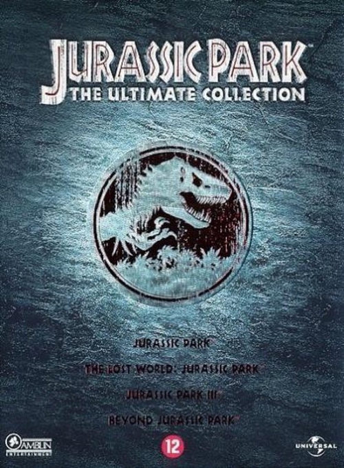 Jurassic Park Box - A telejes gyűjtemény (4 DVD)   *Antikvár-Kiváló állapotú* *Magyar kiadás* DVD