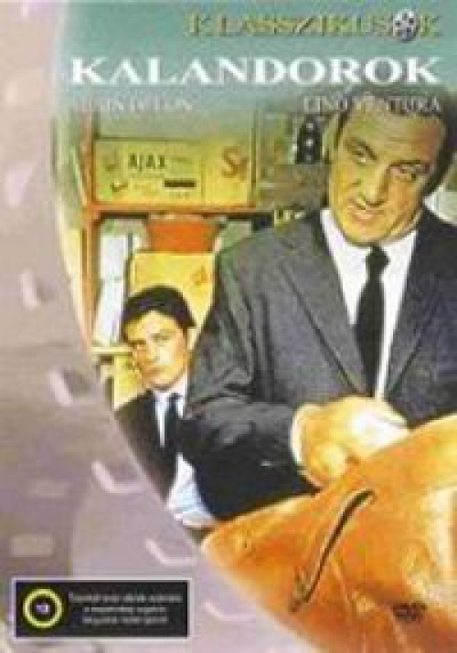 Kalandorok *Alain Delon, Lino Ventura* *Antikvár - Kiváló állapotú* DVD