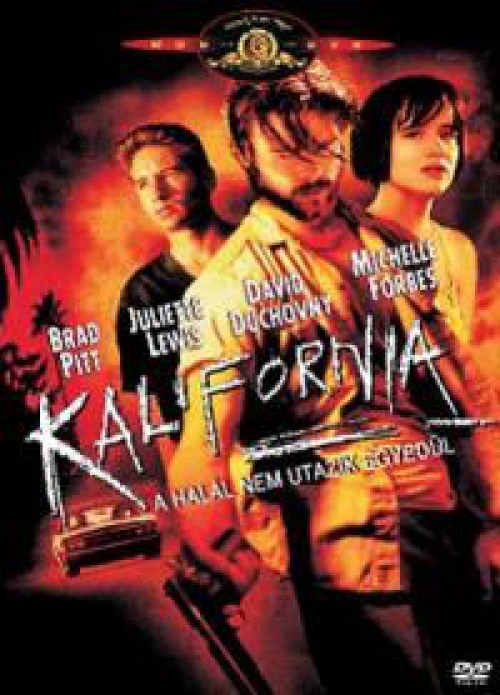 Kalifornia - A halál nem utazik egyedül  *Szinkronizált - Brad Pitt - Antikvár - Kiváló állapotú* DVD